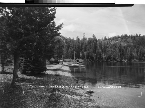 "Reflections" at Gold Lake Beach Resort, Calif