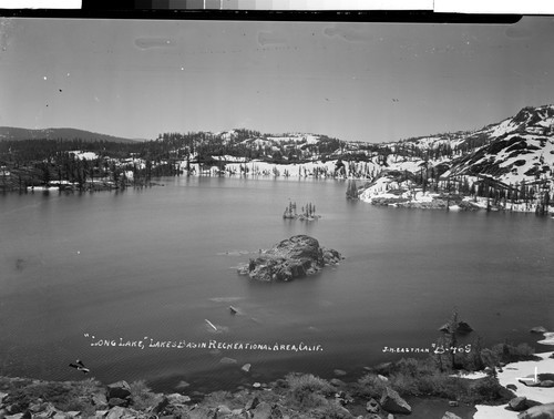 "Long Lake," Lakes Basin Recreational Area, Calif