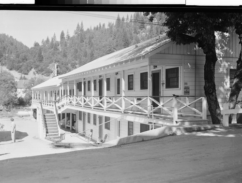 The Riverside Motel, Downieville, Calif