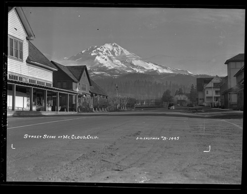 Street Scene at McCloud, Calif