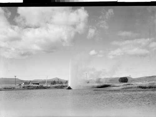 Geyser at Lakeview, Oregon