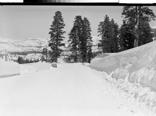 Highway 40 near Donner Summit, Calif