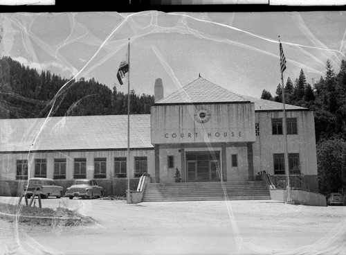 Court House at Downieville, Calif