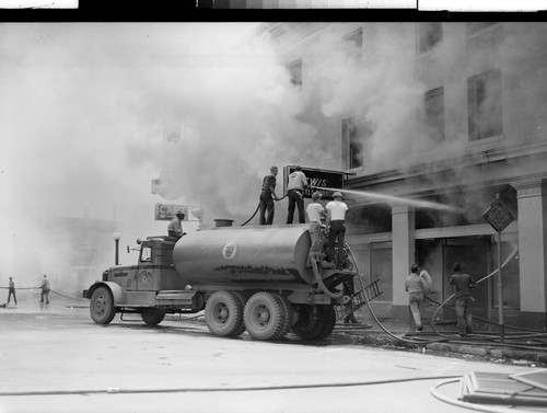 Mt. Lassen Hotel Fire