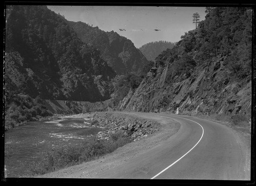 Along the Feather River Canyon, Calif., On the Way to Buck's Lake