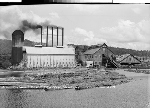 Diamond Match Co. Mill at Stirling City, California