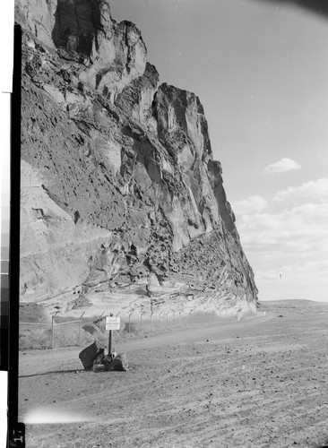 Monument Rock near Tulelake, Calif