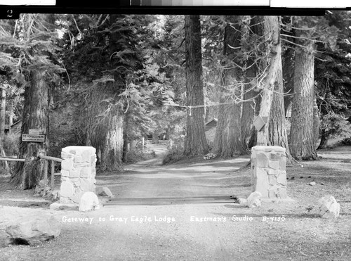 Gateway to Gray Eagle Lodge