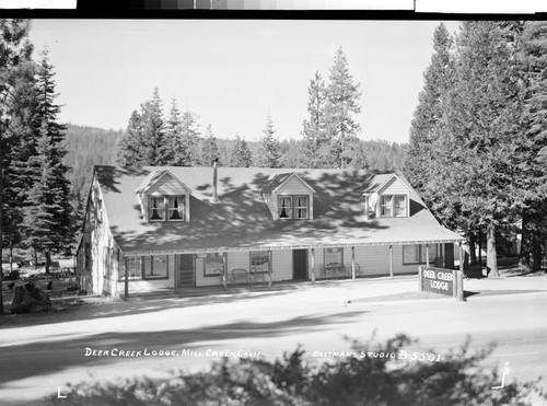 Deer Creek Lodge, Mill Creek, Calif