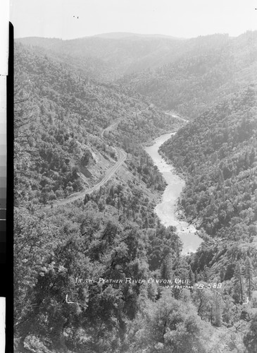 In the Feather River Canyon, Calif