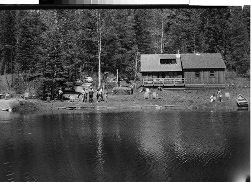 Delaney's Rainbow Trout Lake, Sattley, Calif