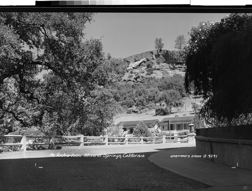 At Richardson Mineral Springs, California