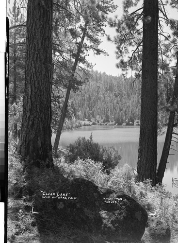 "Clear Lake" near Alturas, Calif