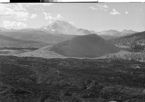 Lava Flow, Cinder Cone + Mt. Lassen