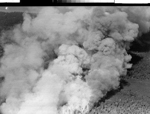 Eagle Lake Fire Aerial Shots