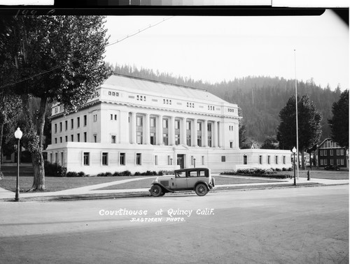 Courthouse at Quincy Calif