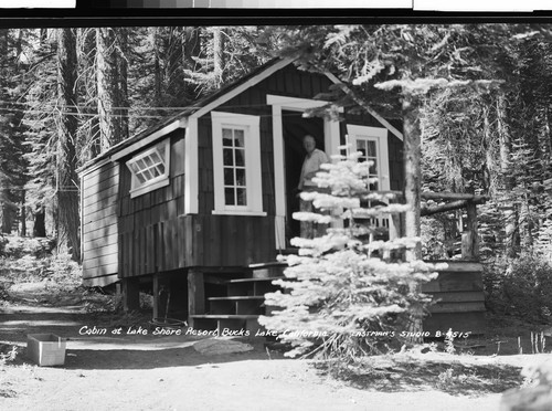 Cabins at Lake Shore Resort, Bucks Lake, California