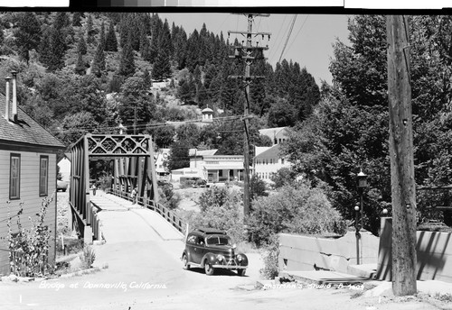 Bridge at Downieville, California