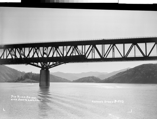 Pit River Bridge over Shasta Lake, Calif