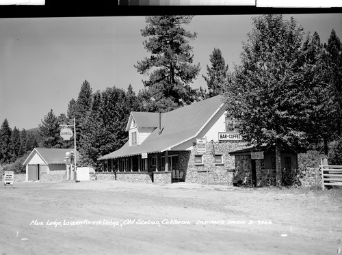 Main Lodge, Lassen Forest Lodge, Old Station, California