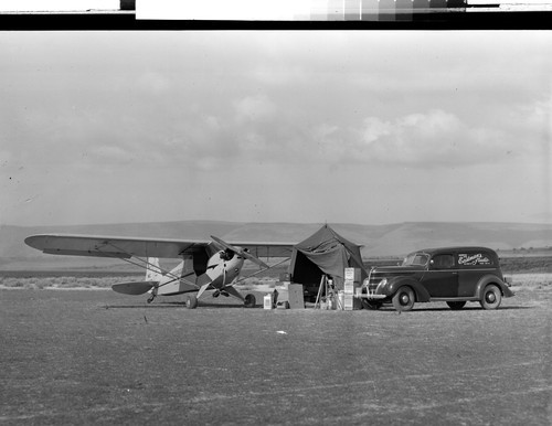 Camp on Spanish Lake