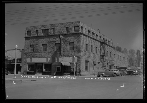 "Arrow-Head Hotel" at Burns, Oregon