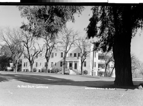 At Red Bluff, California