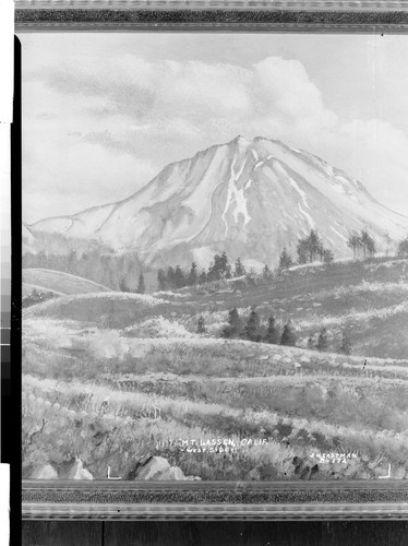 "Mt. Lassen, Calif." -West Side-