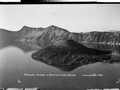 Wizard Island, In Crater Lake, Oregon