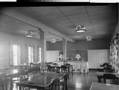 "Dining Room," At Canyon Inn Johnsville, Calif