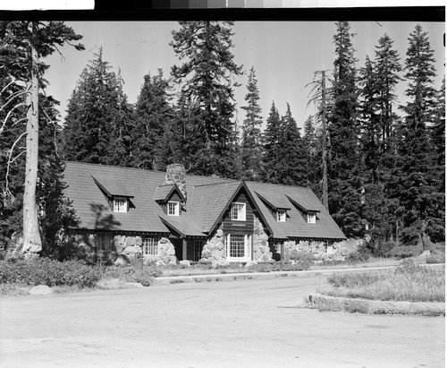 Crater Lake and bldgs