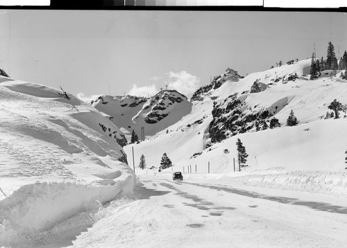 Highway 40 near Donner Summit, Calif