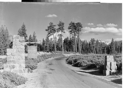 West Entrance to Lassen Volcanic National Park, Calif