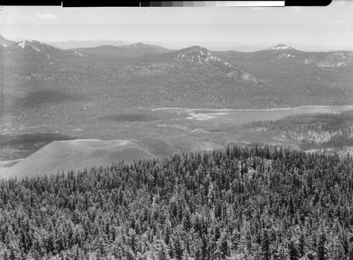 "Cinder Cone & Snag Lake Lassen Natl. Prk"