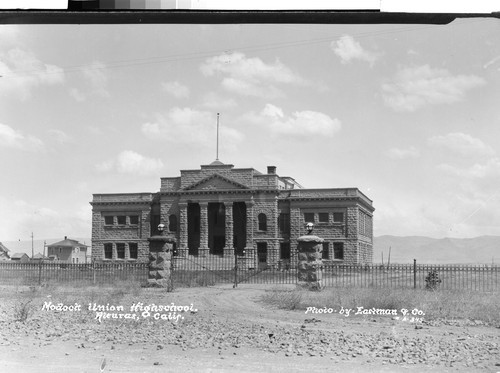 Modock Union Highschool. Alturas, Calif