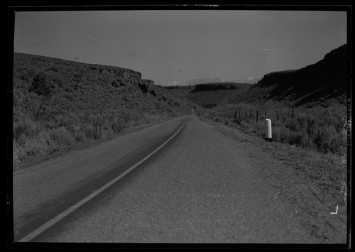 "Three Flags Highway," At Burns, Oregon