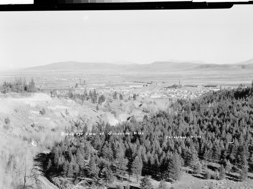 Birds-eye View of Susanville Mills