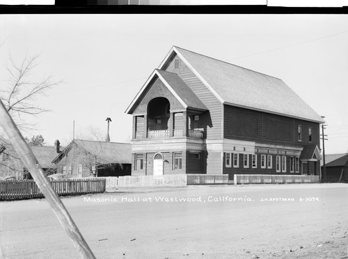 Masonic Hall at Westwood, California