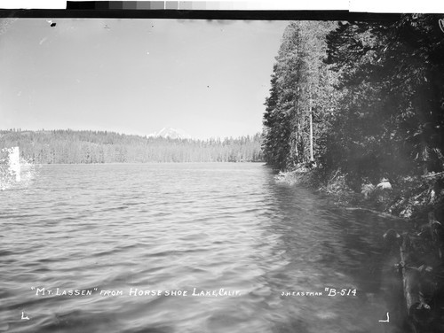 "Mt. Lassen" from Horseshoe Lake, Calif