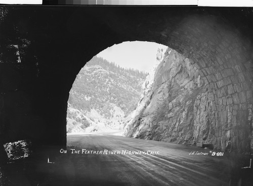 On the Feather River Highway, Calif