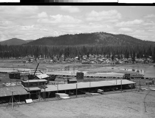 Views of Westwood. Lumber yard