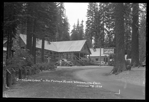 "Bucks Lake Lodge," in the Feather River Wonderland, Calif