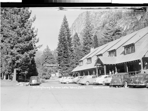 On Highway 50 near Lake Tahoe, Calif