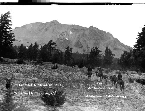 On the Trail to Mt. Lassen Cal