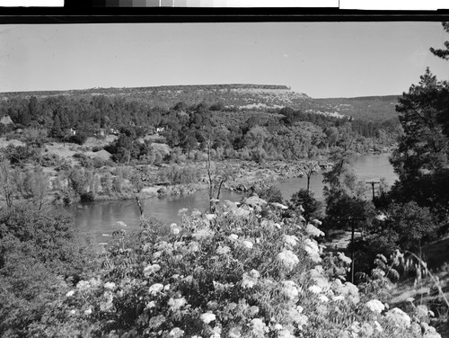 Table Mountain from Feather River at Oroville, California