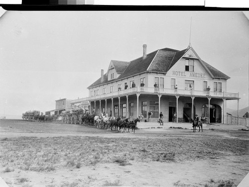 Old Hotel Amedee near Susanville, Calif