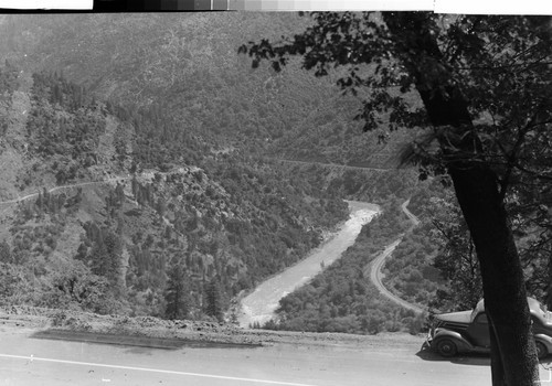 Along the Feather River Highway, Calif