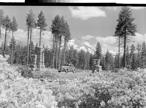 North Entrance to Lassen Nat'l. Park, Calif