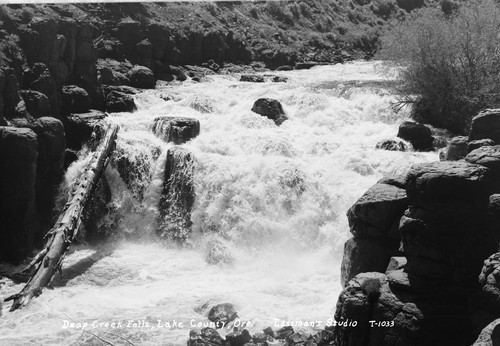 Deep Creek Falls, Lake County, Ore