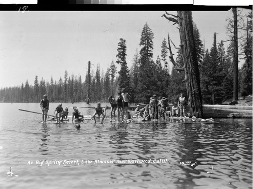 At Big Springs Resort, Lake Almanor near Westwood, Calif